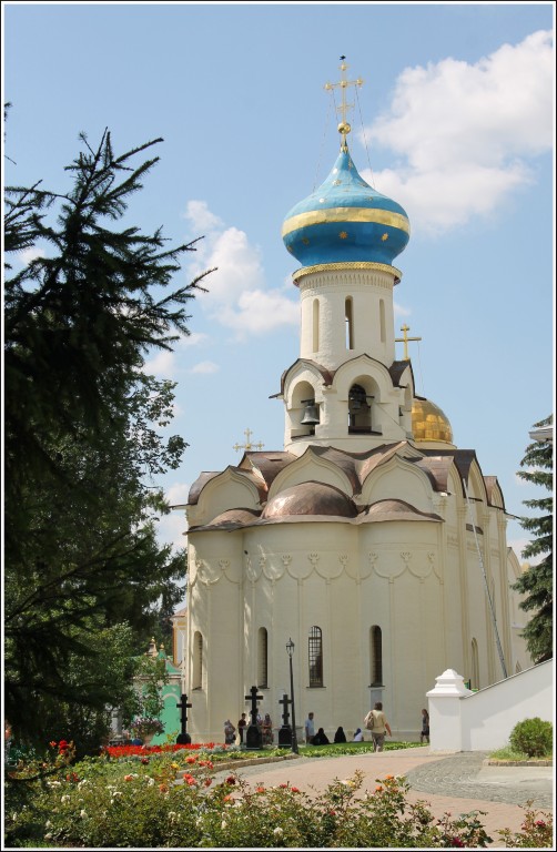 Троице-Сергиева Лавра. Церковь Сошествия Святого Духа, Сергиев Посад (Сергиево-Посадский городской округ, Московская область). фасады