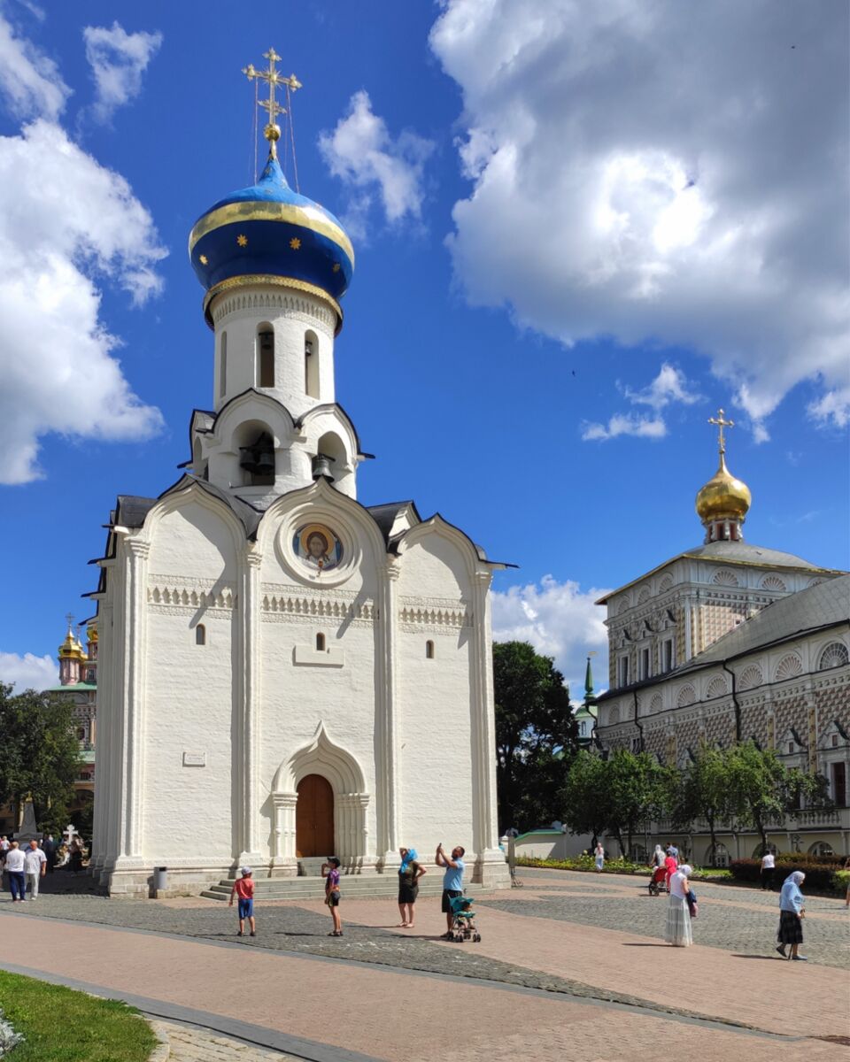 Троице-Сергиева Лавра. Церковь Сошествия Святого Духа, Сергиев Посад (Сергиево-Посадский городской округ, Московская область). фасады