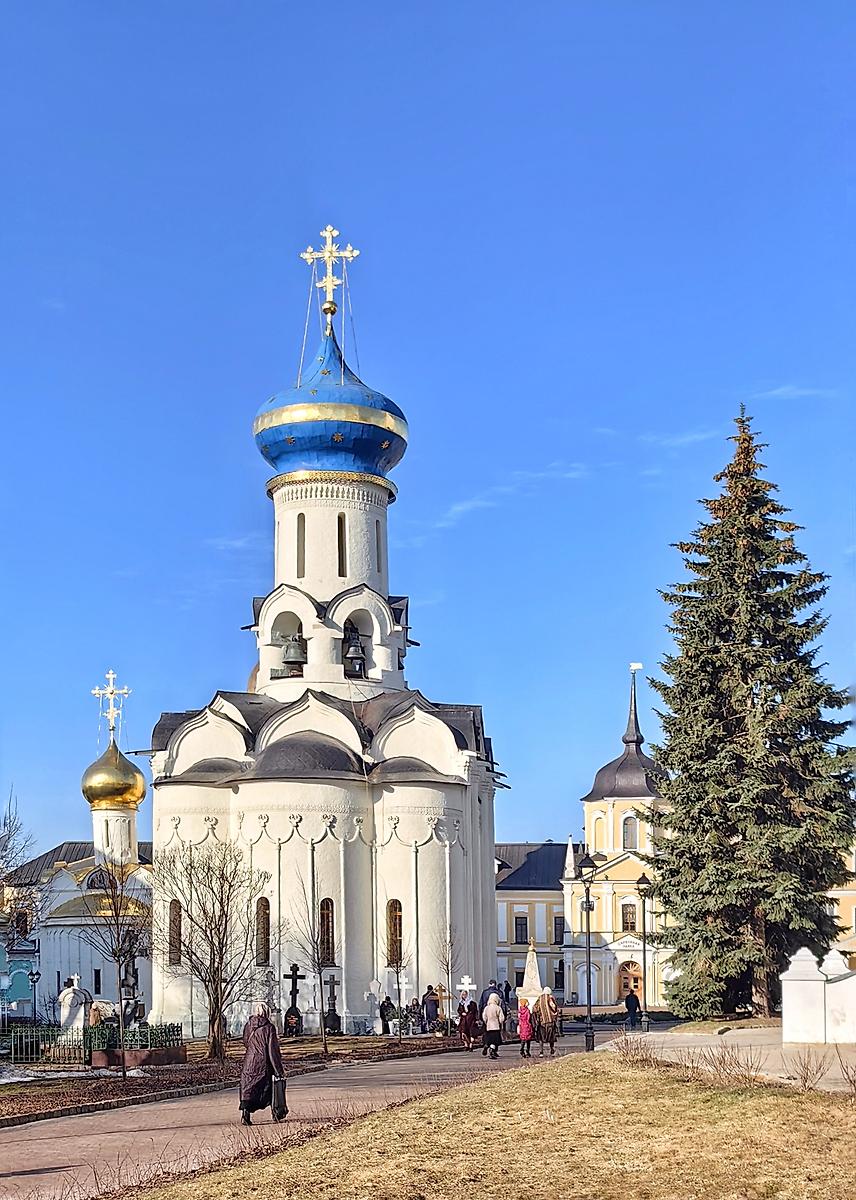 фасады. Троице-Сергиева Лавра. Церковь Сошествия Святого Духа, Сергиев Посад (Сергиево-Посадский городской округ, Московская область)