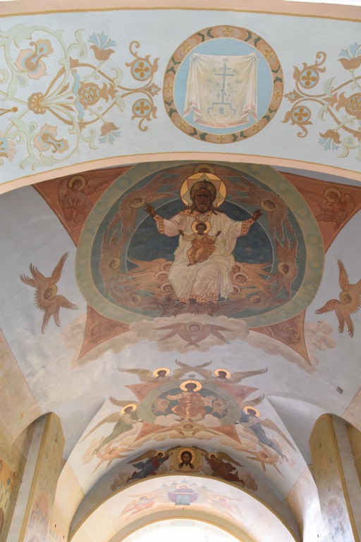 Троице-Сергиева Лавра. Надвратная церковь Рождества Иоанна Предтечи, Сергиев Посад (Сергиево-Посадский городской округ, Московская область). архитектурные детали