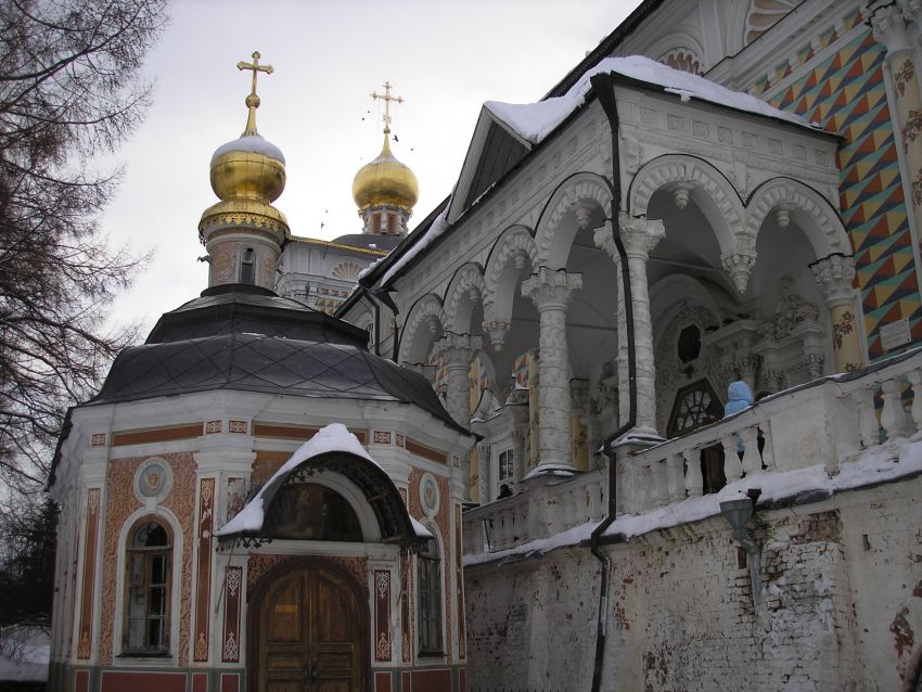 Сергиев Посад. Троице-Сергиева Лавра. Церковь Явления Пресвятой Богородицы Сергию Радонежскому. дополнительная информация