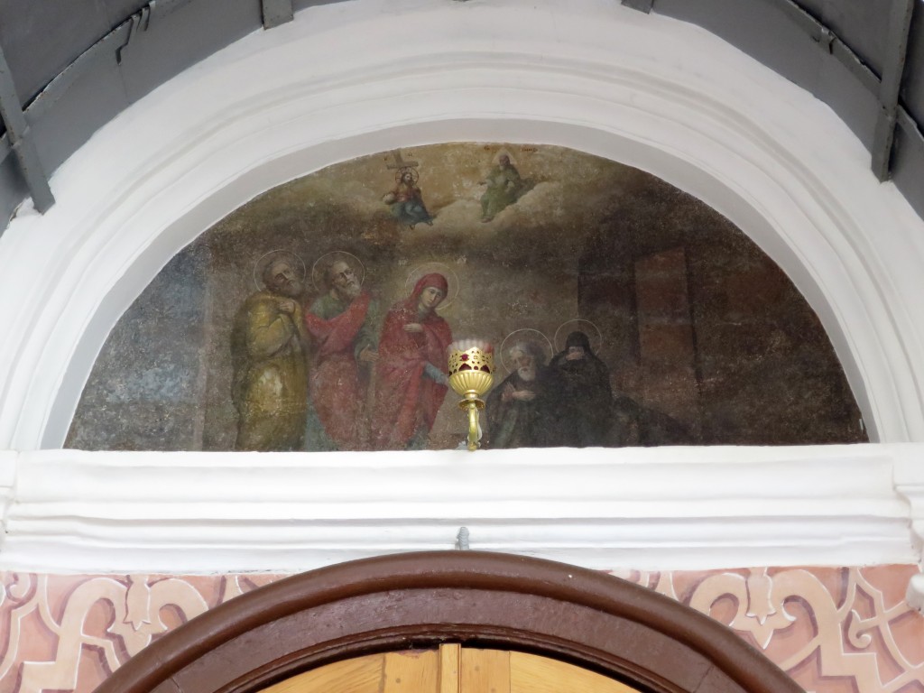 Троице-Сергиева Лавра. Церковь Явления Пресвятой Богородицы Сергию Радонежскому, Сергиев Посад (Сергиево-Посадский городской округ, Московская область). архитектурные детали