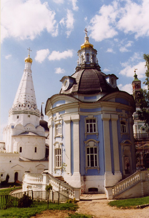Троице-Сергиева Лавра. Церковь Смоленской иконы Божией Матери, Сергиев Посад (Сергиево-Посадский городской округ, Московская область). фасады, 		      