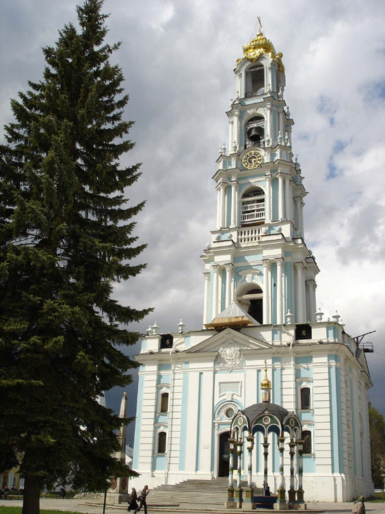 Троице-Сергиева Лавра. Колокольня, Сергиев Посад (Сергиево-Посадский городской округ, Московская область). фасады