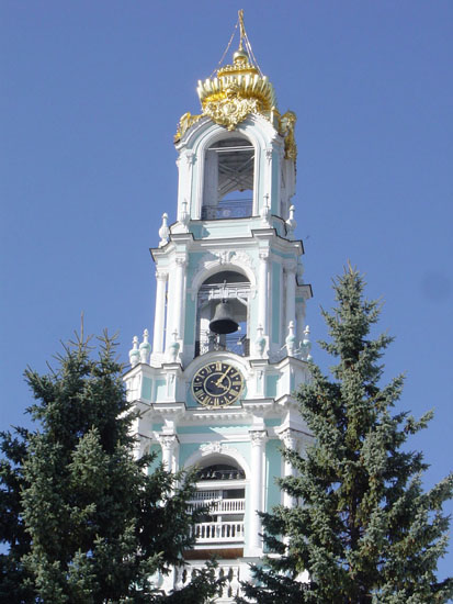 Троице-Сергиева Лавра. Колокольня, Сергиев Посад (Сергиево-Посадский городской округ, Московская область). архитектурные детали, 		      