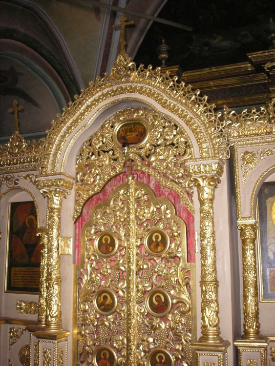 Троице-Сергиева Лавра. Церковь Сергия Радонежского в трапезной палате, Сергиев Посад (Сергиево-Посадский городской округ, Московская область). интерьер и убранство