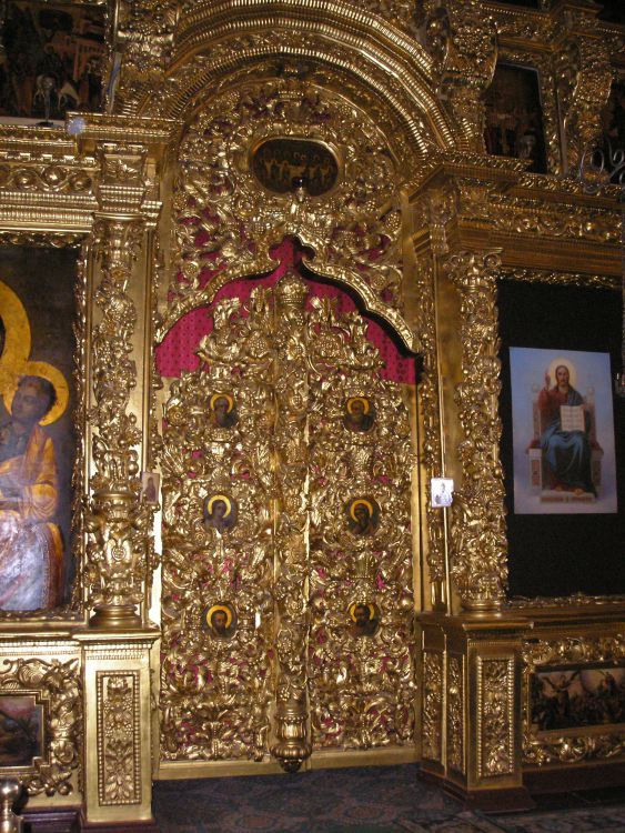 Троице-Сергиева Лавра. Церковь Сергия Радонежского в трапезной палате, Сергиев Посад (Сергиево-Посадский городской округ, Московская область). интерьер и убранство