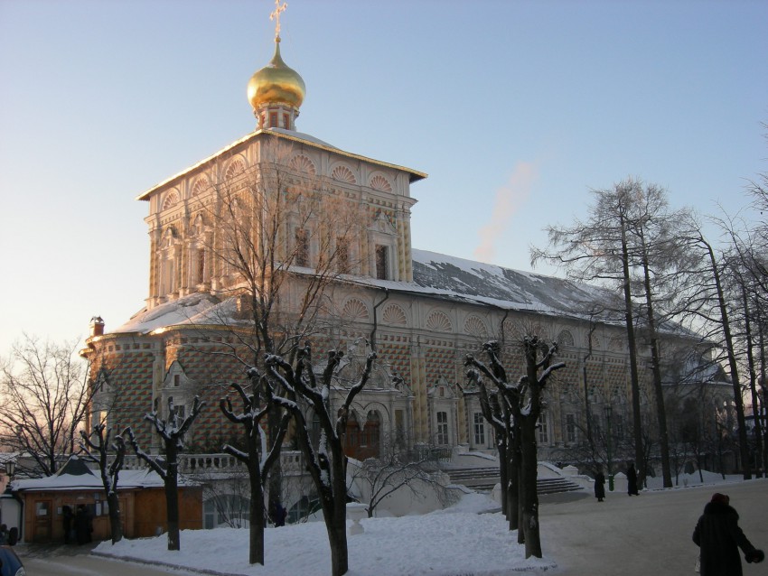 Троице Сергиева Лавра трапезная палата