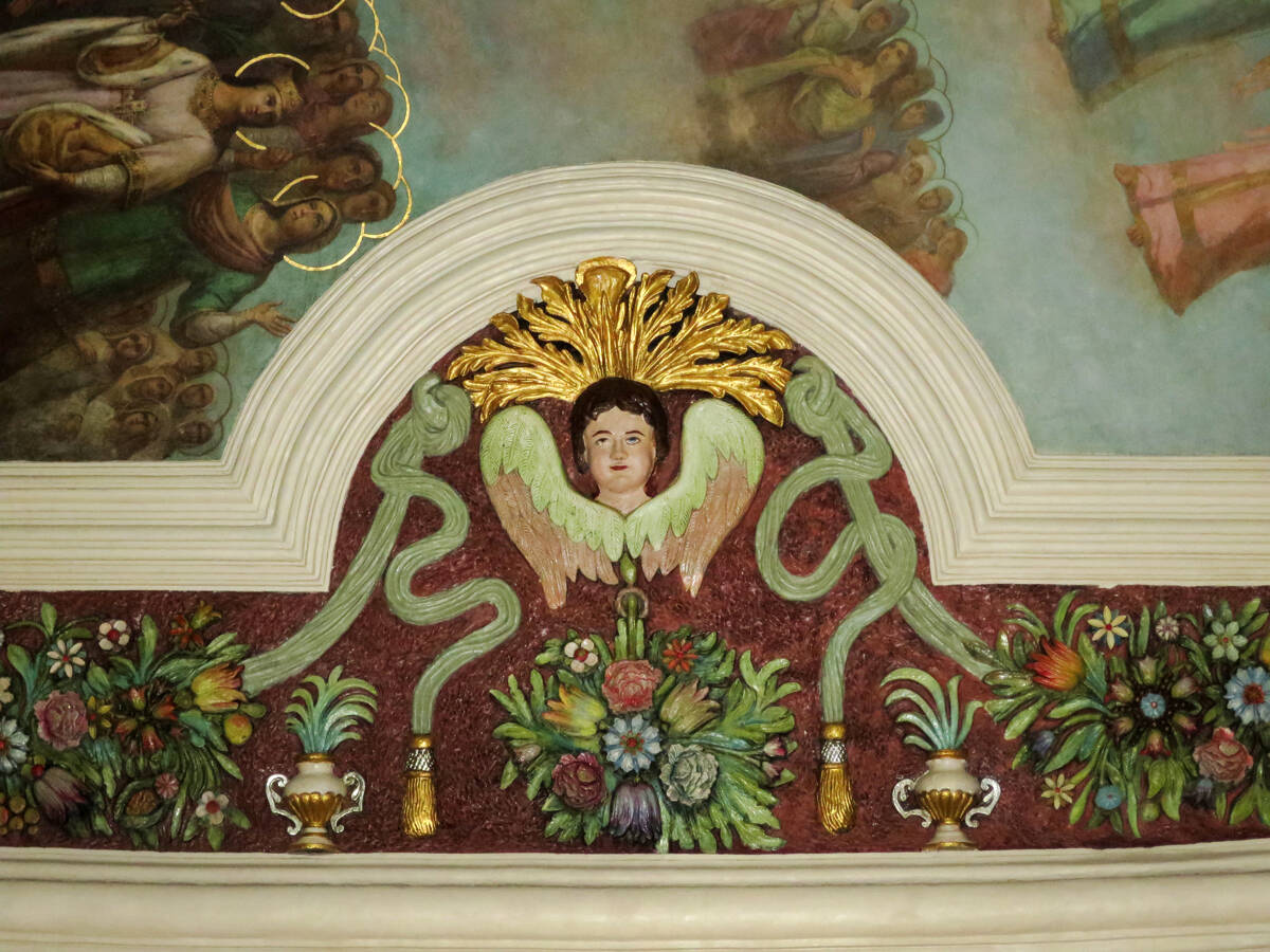 Троице-Сергиева Лавра. Церковь Сергия Радонежского в трапезной палате, Сергиев Посад (Сергиево-Посадский городской округ, Московская область). интерьер и убранство