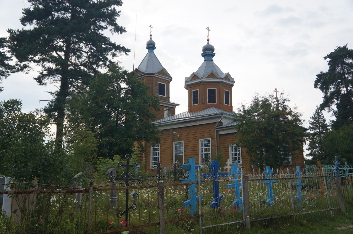 Соболиха. Церковь Спаса Преображения. фасады