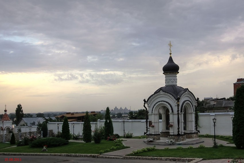 Алексеевский Акатов монастырь. Часовня Новомучеников Алексеевского Акатова монастыря, Воронеж (Воронеж, город, Воронежская область). фасады