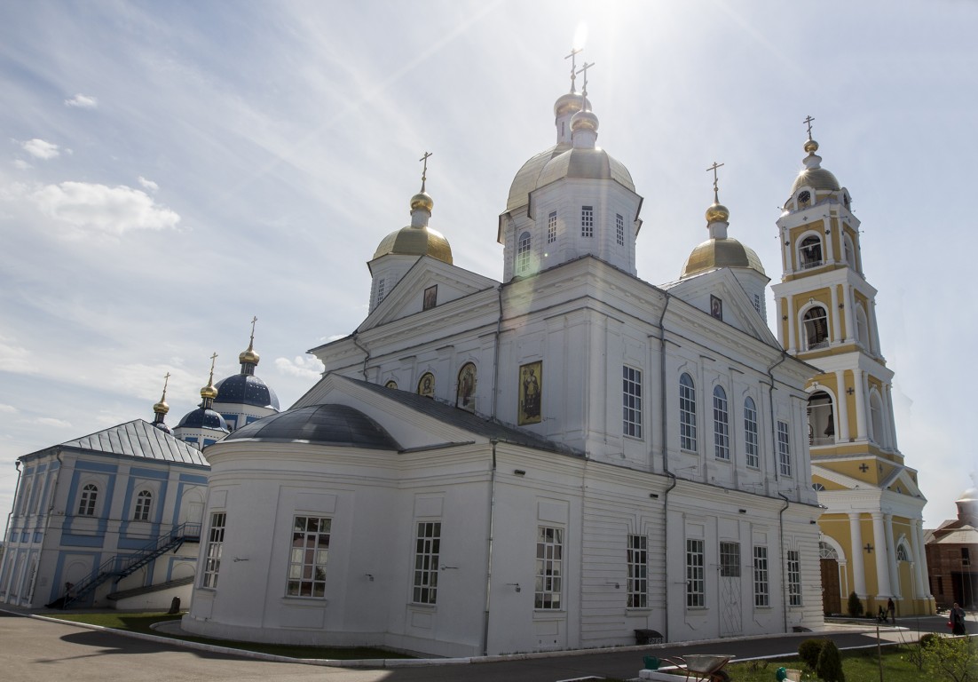 Оранский Богородицкий мужской монастырь. Собор Владимирской иконы Божией Матери, Оранки (Богородский район, Нижегородская область). фасады