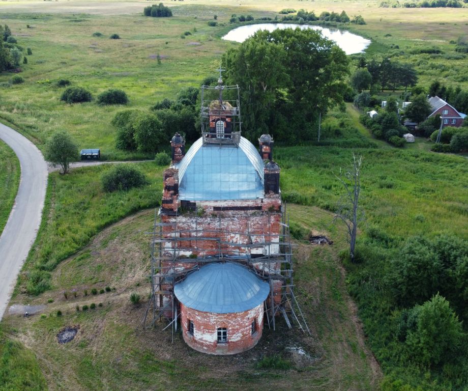 Церковь Рождества Пресвятой Богородицы, Большие Вески (Александровский район, Владимирская область). фасады