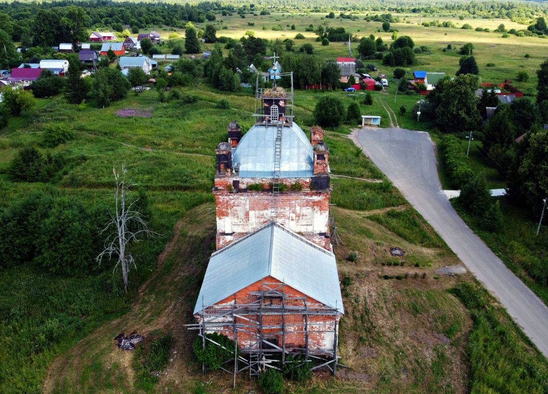 Церковь Рождества Пресвятой Богородицы, Большие Вески (Александровский район, Владимирская область). фасады