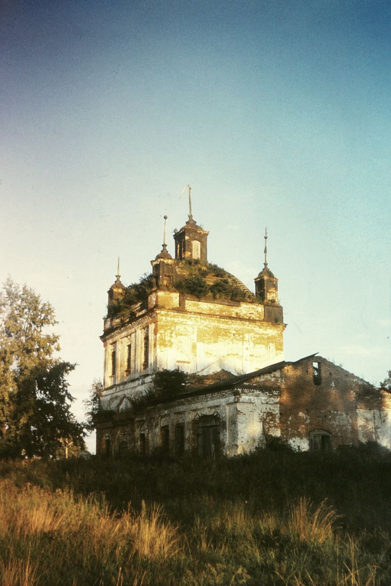 фасады. Церковь Рождества Пресвятой Богородицы, Большие Вески (Александровский район, Владимирская область)