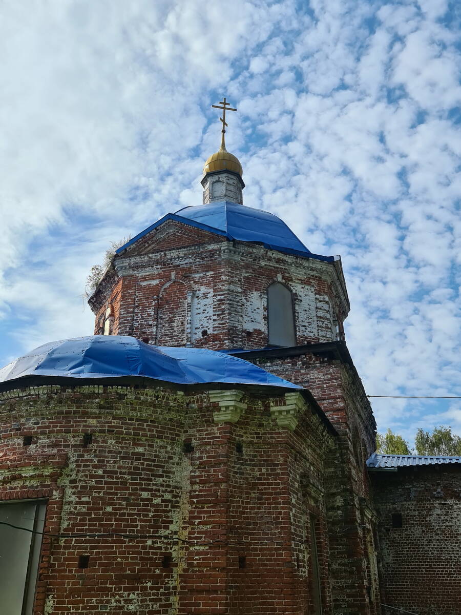 Церковь Михаила Архангела, Годуново (Александровский район, Владимирская область). архитектурные детали, Вид с востока