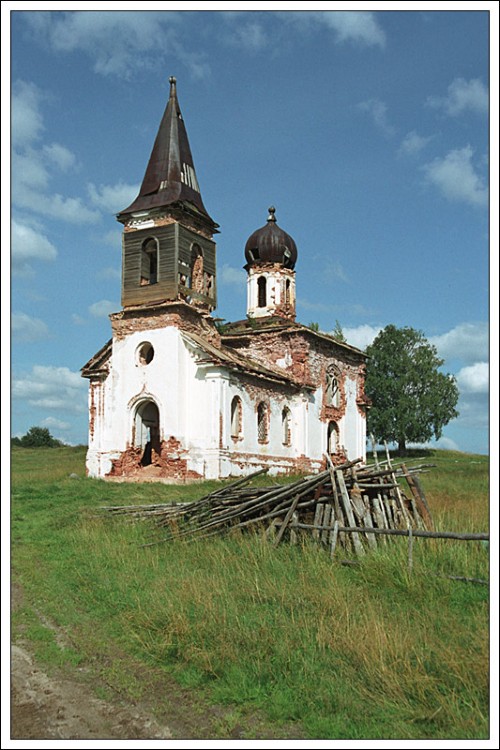 Белая Гора. Церковь Казанской иконы Божией Матери. фасады