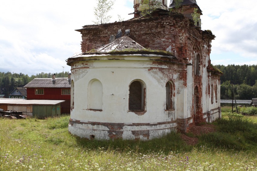 Белая Гора. Церковь Казанской иконы Божией Матери. фасады