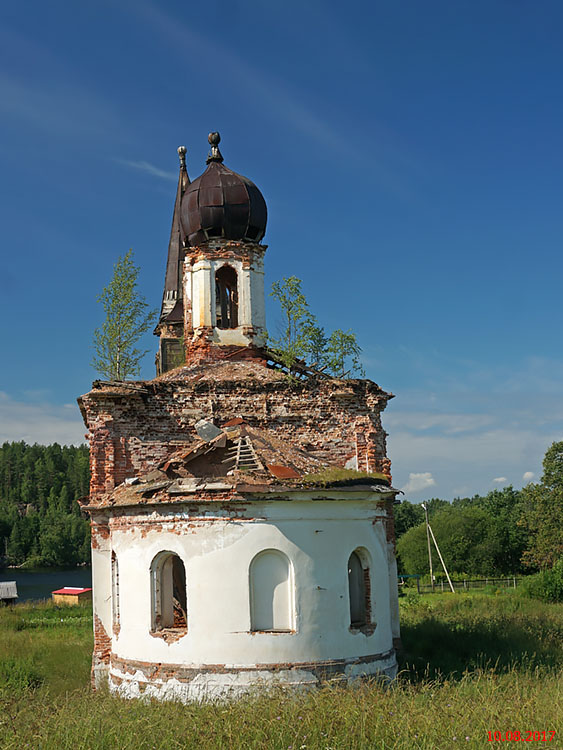 Белая Гора. Церковь Казанской иконы Божией Матери. фасады