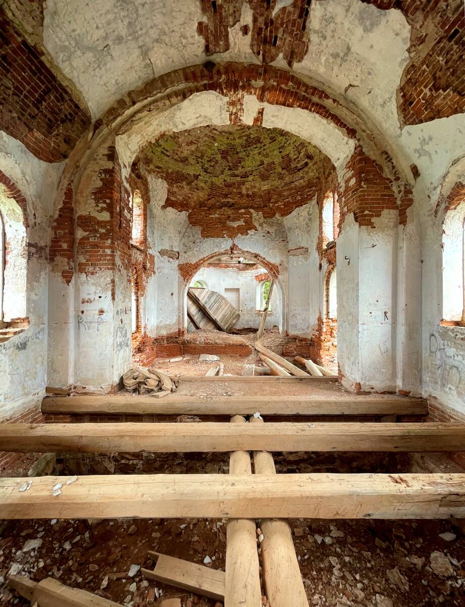 Церковь Казанской иконы Божией Матери, Белая Гора (Кондопожский район, Республика Карелия). интерьер и убранство