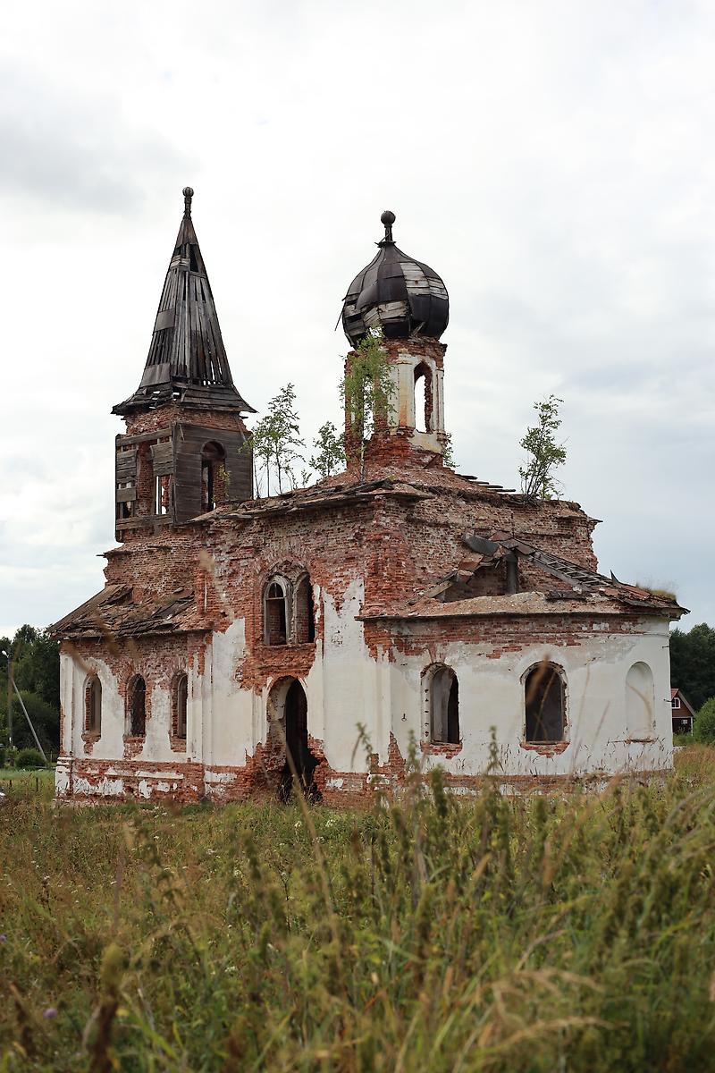 фасады. Церковь Казанской иконы Божией Матери, Белая Гора (Кондопожский район, Республика Карелия)