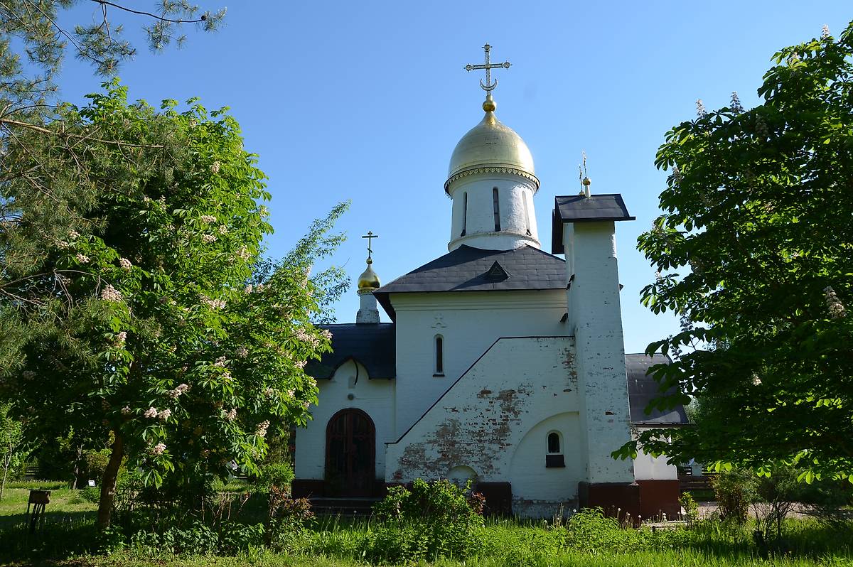 фасады. Церковь Георгия Победоносца, Озёрное (Медынский район, Калужская область)