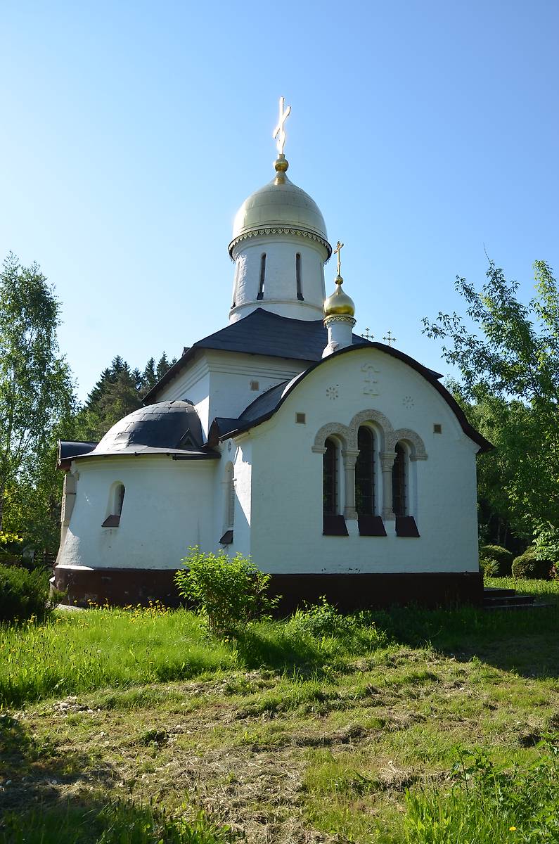 фасады. Церковь Георгия Победоносца, Озёрное (Медынский район, Калужская область)