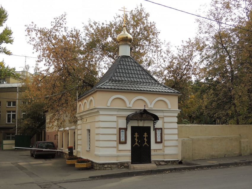 Часовня Казанской иконы Божией Матери на Воронцовом поле, Таганский (Центральный административный округ (ЦАО), г. Москва). фасады