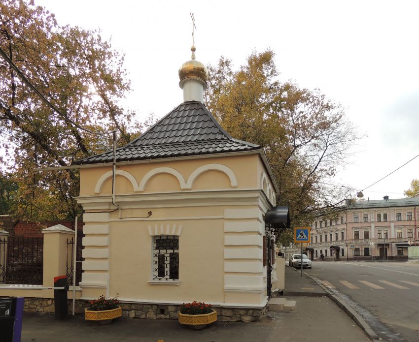 Часовня Казанской иконы Божией Матери на Воронцовом поле, Таганский (Центральный административный округ (ЦАО), г. Москва). фасады