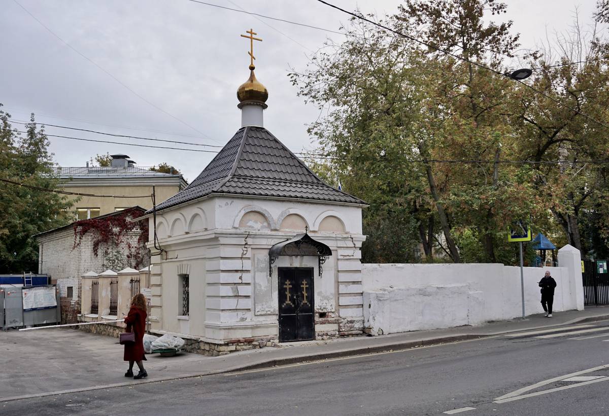 Часовня Казанской иконы Божией Матери на Воронцовом поле, Таганский (Центральный административный округ (ЦАО), г. Москва). фасады