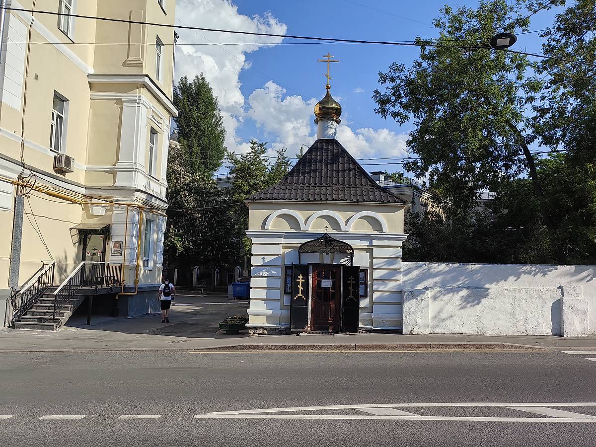 фасады. Часовня Казанской иконы Божией Матери на Воронцовом поле, Таганский (Центральный административный округ (ЦАО), г. Москва)