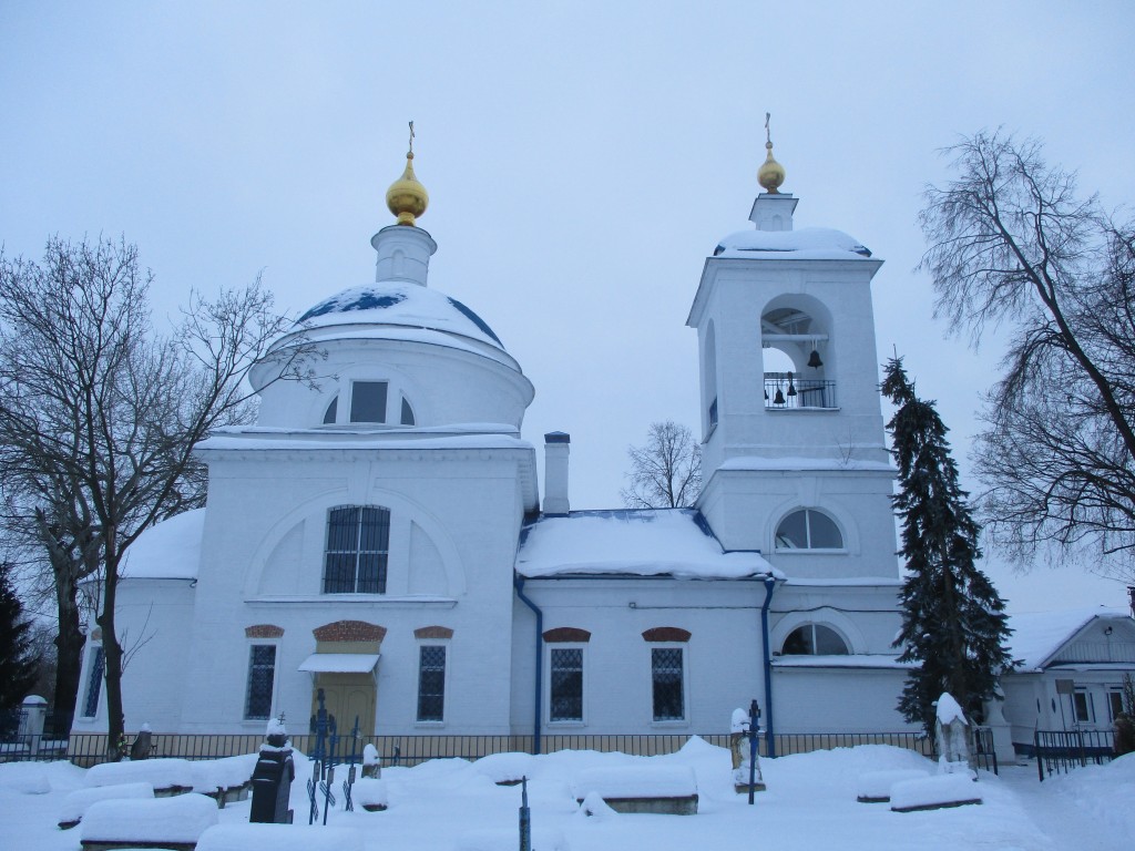 Малахово. Церковь Димитрия Солунского. фасады, вид с севера