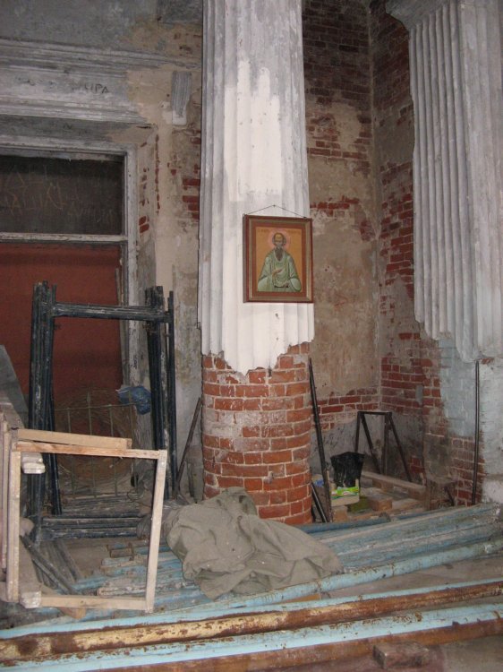 Храм-памятник Спаса Нерукотворного Образа, Кировский район (Казань, город, Республика Татарстан). интерьер и убранство, интерьер верхнего храма
