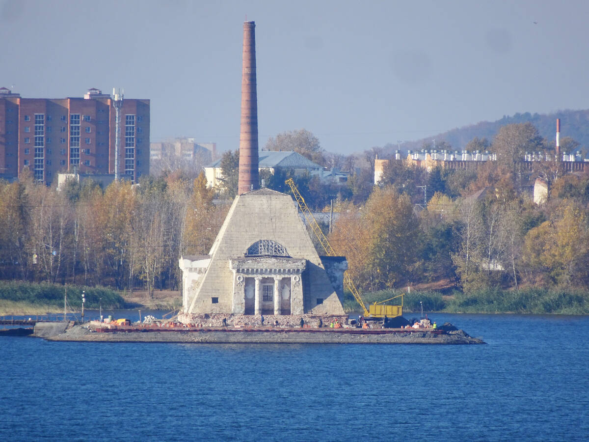 Храм-памятник Спаса Нерукотворного Образа, Кировский район (Казань, город, Республика Татарстан). документальные фотографии, Капитальный ремонт