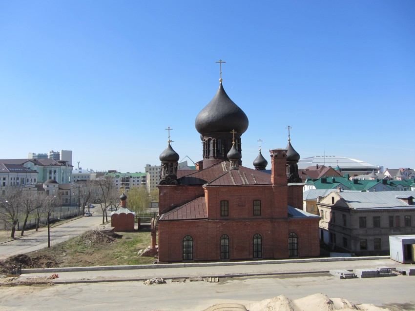 Вахитовский район. Кафедральный собор Казанской иконы Божией Матери (Покрова Пресвятой Богородицы). фасады