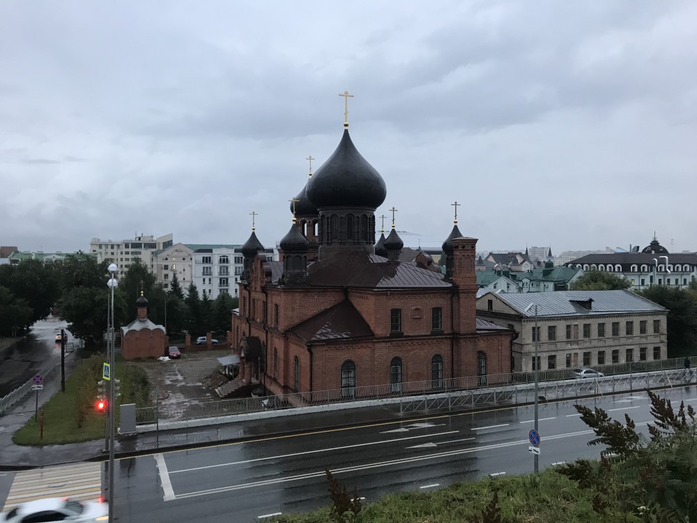 Кафедральный собор Казанской иконы Божией Матери (Покрова Пресвятой Богородицы), Вахитовский район (Казань, город, Республика Татарстан). фасады