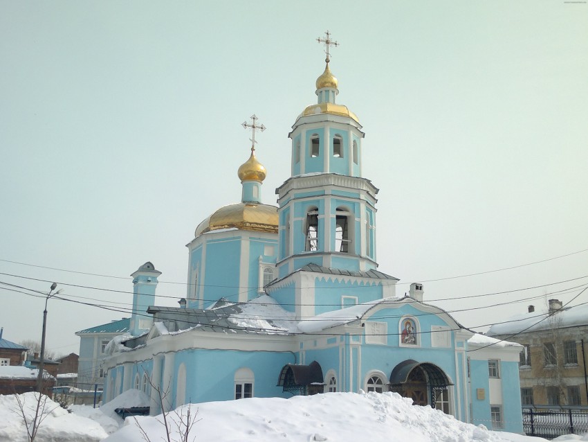 Вахитовский район. Церковь Тихвинской иконы Божией Матери в Старотатарской слободе. фасады