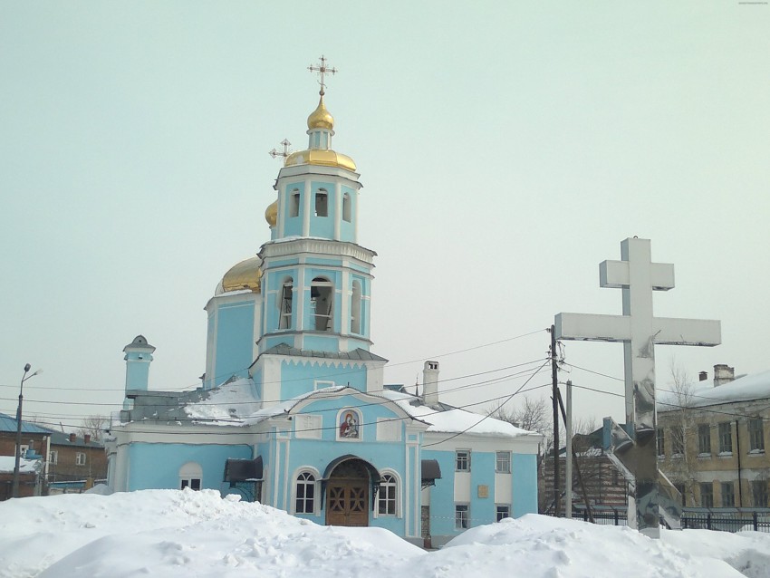Церковь Тихвинской иконы Божией Матери в Старотатарской слободе, Вахитовский район (Казань, город, Республика Татарстан). фасады