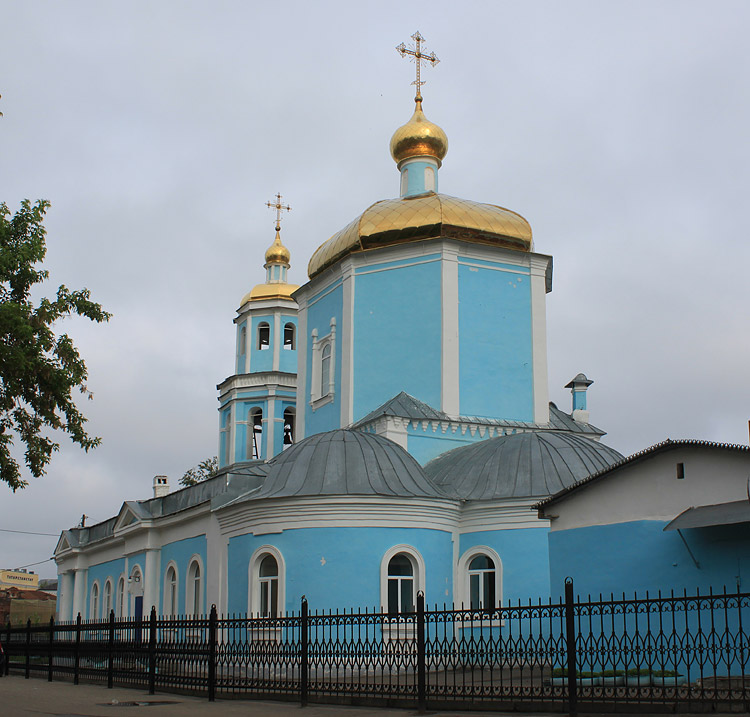 Вахитовский район. Церковь Тихвинской иконы Божией Матери в Старотатарской слободе. фасады