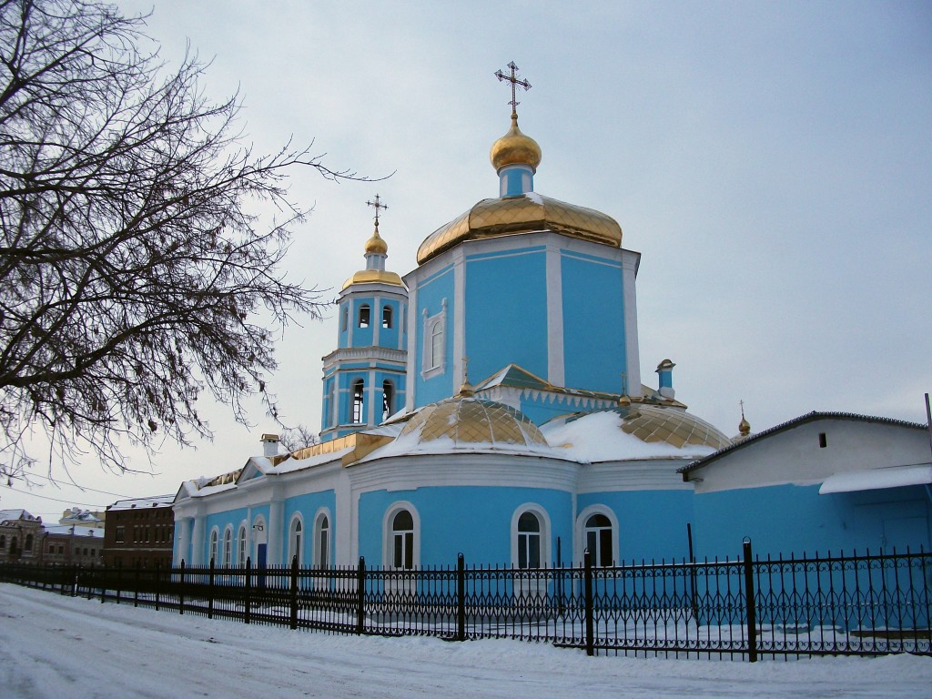 Вахитовский район. Церковь Тихвинской иконы Божией Матери в Старотатарской слободе. фасады