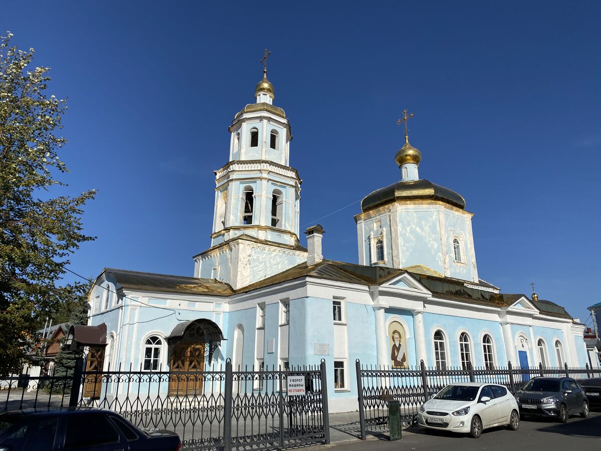 Церковь Тихвинской иконы Божией Матери в Старотатарской слободе, Вахитовский район (Казань, город, Республика Татарстан). фасады, Вид со стороны ул. Худякова