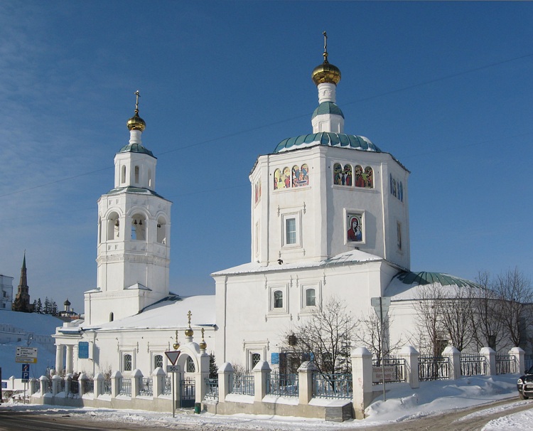 Вахитовский район. Церковь Параскевы Пятницы (Рождества Пресвятой Богородицы). фасады