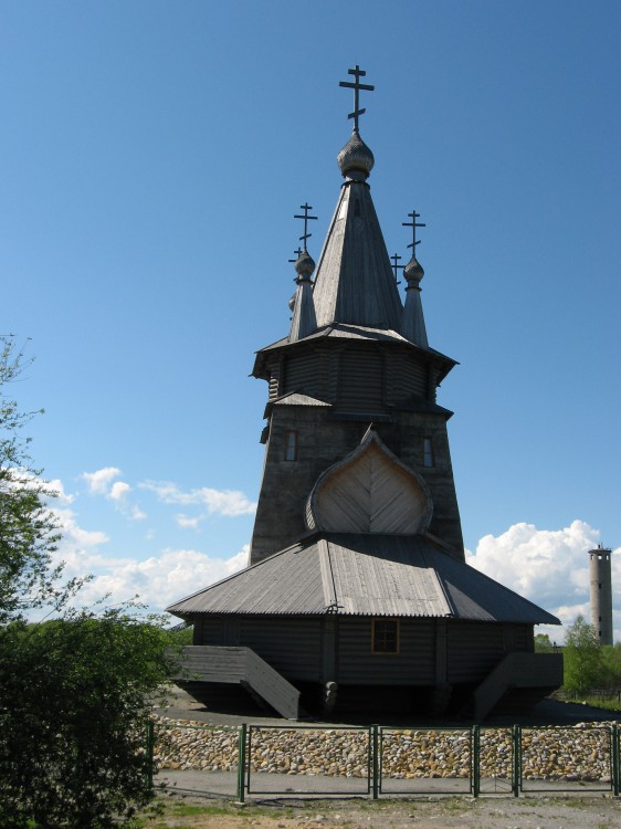 Повенец. Церковь Николая Чудотворца. фасады, Общий вид с востока