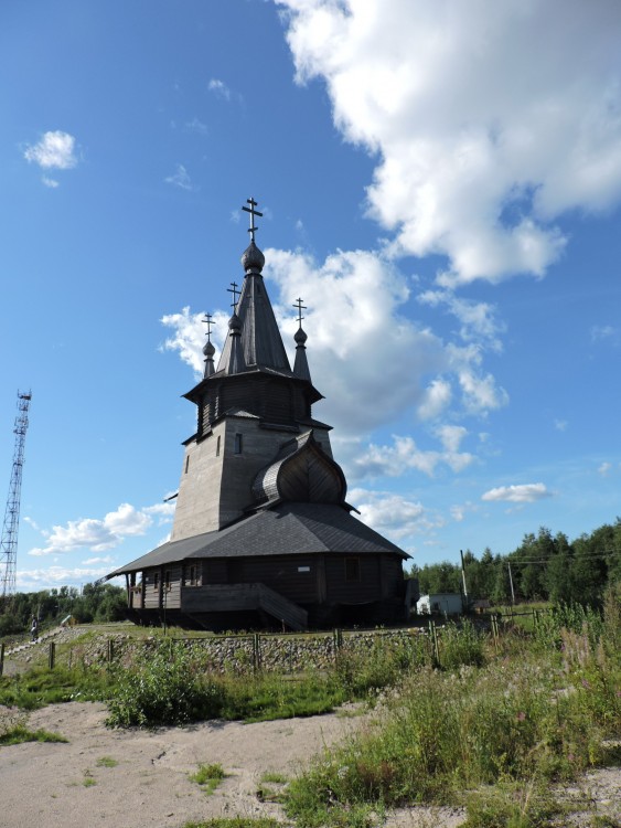 Повенец. Церковь Николая Чудотворца. фасады