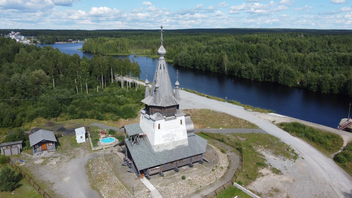 Повенец. Церковь Николая Чудотворца. фасады