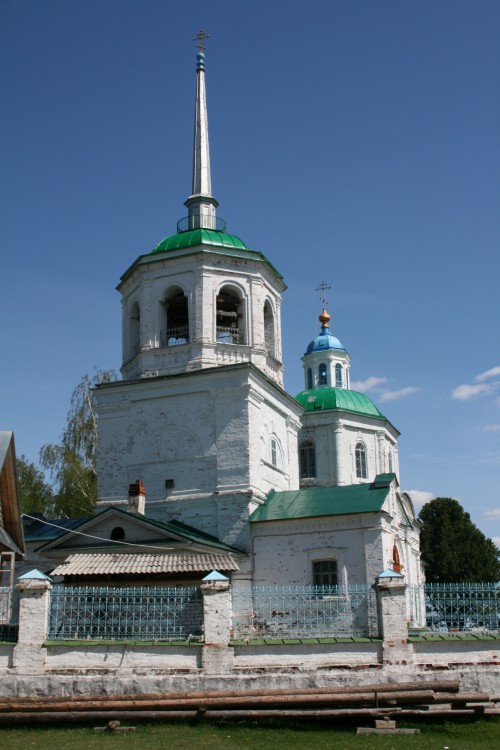 Церковь Похвалы Пресвятой Богородицы, Орёл (Усольский район, Пермский край). фасады