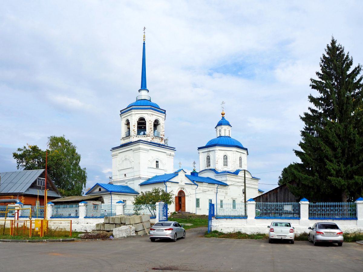 Церковь Похвалы Пресвятой Богородицы, Орёл (Усольский район, Пермский край). фасады