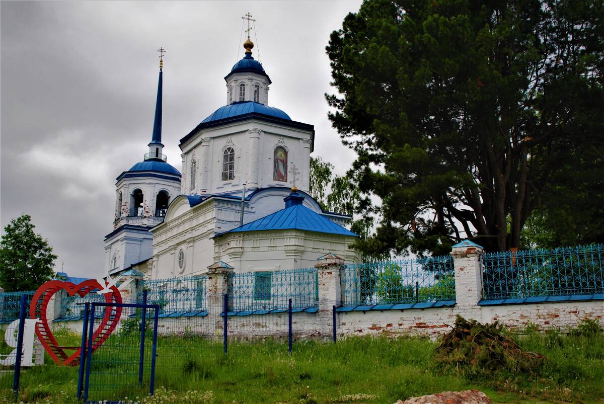 Церковь Похвалы Пресвятой Богородицы, Орёл (Усольский район, Пермский край). фасады