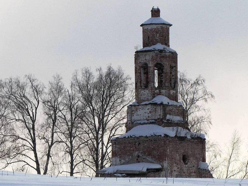 Верх-Усолка. Церковь Покрова Пресвятой Богородицы. фасады, вид с северо-востока