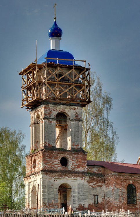 Церковь Успения Пресвятой Богородицы, Вепрева Пустынь (Ростовский район, Ярославская область). документальные фотографии